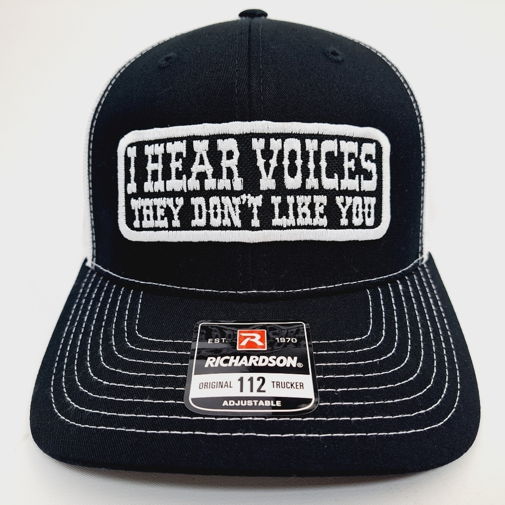 I Hear Voices Richardson 112 Trucker Mesh Snapback Cap Hat
